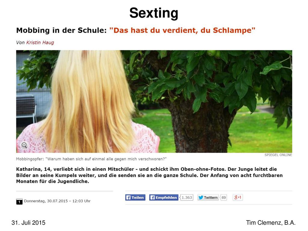Sexting deutsch kontakte
